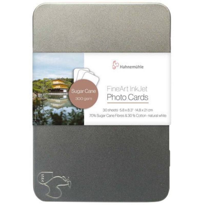 Hahnemuhle Sugar Cane FineArt InkJet Photo Cards (4×6, 30 Sheets)