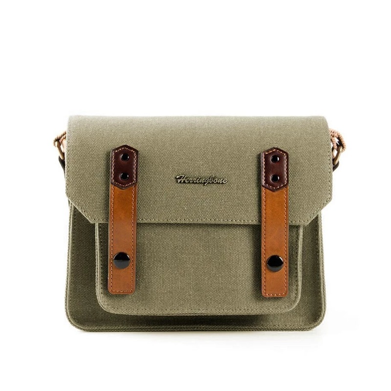 Herringbone Papas Pocket V3 Small Camera Bag Olive
