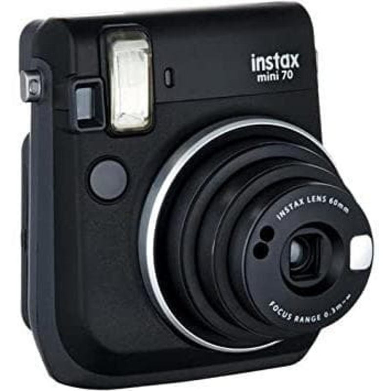 Instant Instax Mini 70 – Black + Fujifilm Fujinon 60mm f/12.7 f/12.7