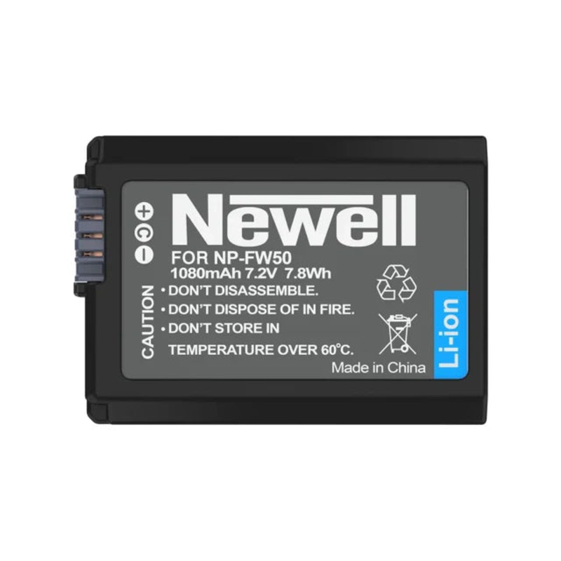 Newell NP-FW50 Li-Ion Camera Battery Pack for Sony Cameras