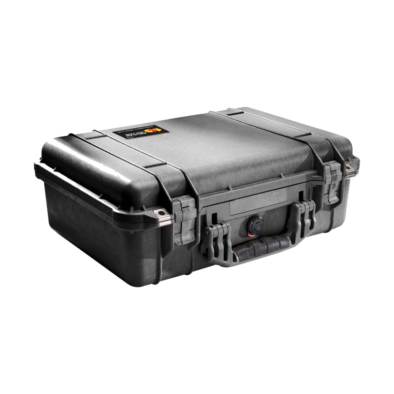 Pelican 1500 Case (Black) with Pick ‘N Pluck Foam