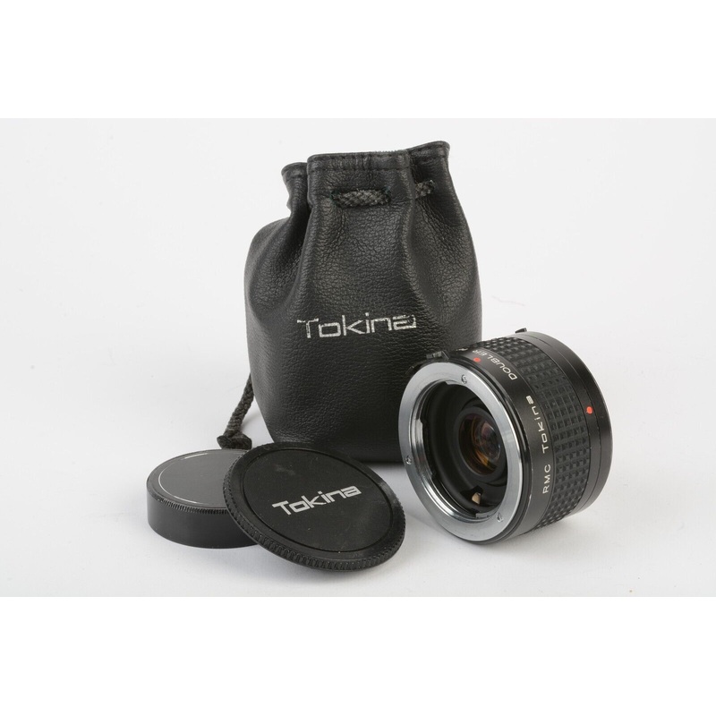 Tokina RMC 2x Teleconverter Doubler for Minolta MD, Caps+Pouch
