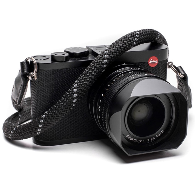 Leica Rope Strap, Black Reflective, 100cm, Key-Ring Style