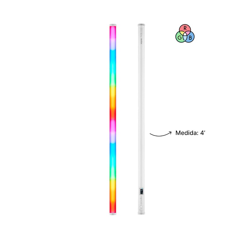 Lmpara Tubo LED Godox TP4R Pixel RGB para Vdeo