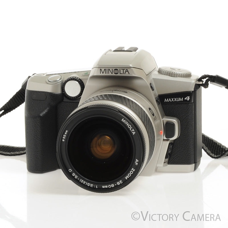 Minolta Maxxum 4 35mm Film SLR Camera w/ 35-80mm Zoom Lens [EXC+]