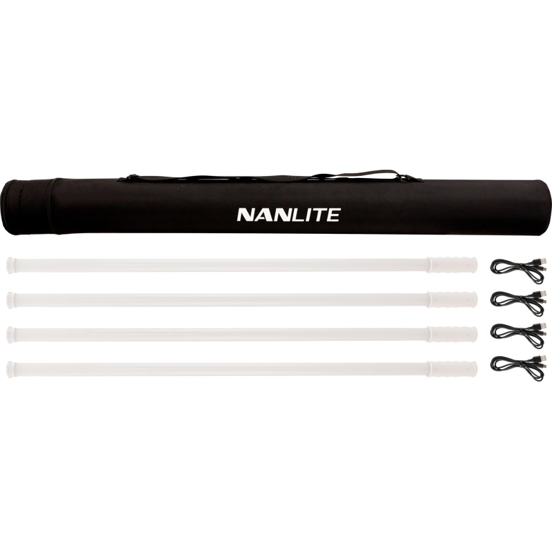 NANLITE PAVOTUBE T8-7X 4 LIGHT KIT