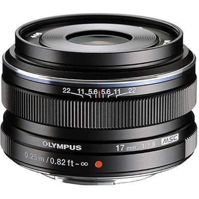 OM SYSTEM M.Zuiko Digital 17mm f/1.8 Lens (Black)