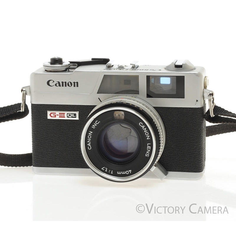 Canonet QL17 QL-17 GIII Rangefinder Camera -New Seals- [EXC+]