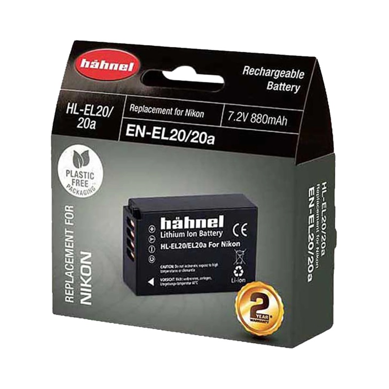 Hahnel HL-EL20/20a Lithium Ion Battery for Nikon (EN-EL20/20a)
