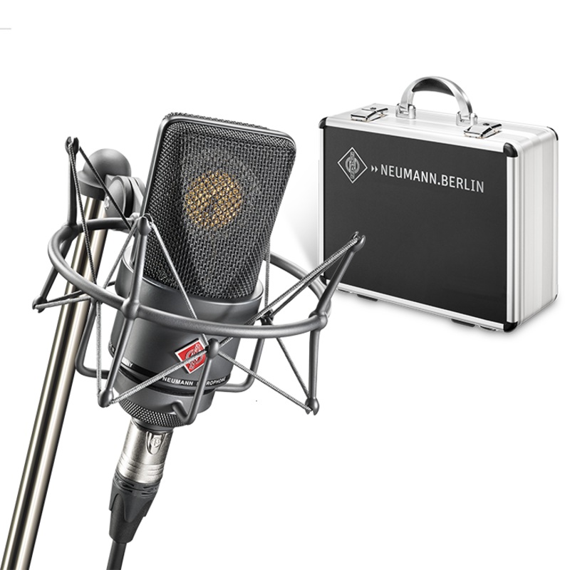 Neumann TLM 103 mt Mono Set Large Diaphragm Condenser Microphone Black – 008509