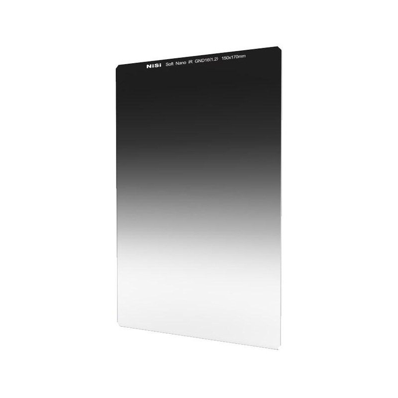 NiSi 150x170mm Nano IR Soft Graduated Neutral Density Filter – ND16 (1.2) – 4 Stop