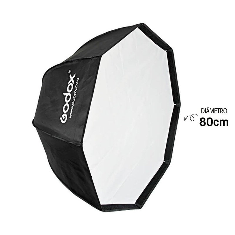 Octabox Tipo Sombrilla Montura Bowens 80cm Godox