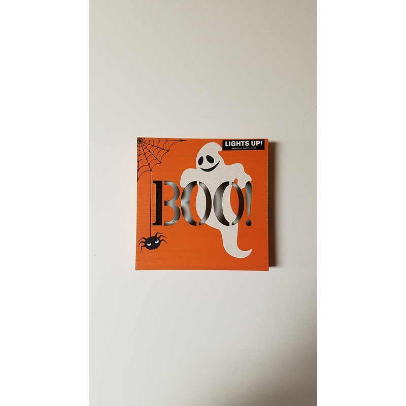 Prinz LED Plaque ‘Boo!’