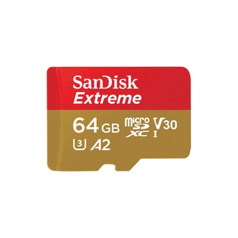 SanDisk Extreme 64GB microSDXC Memory Card