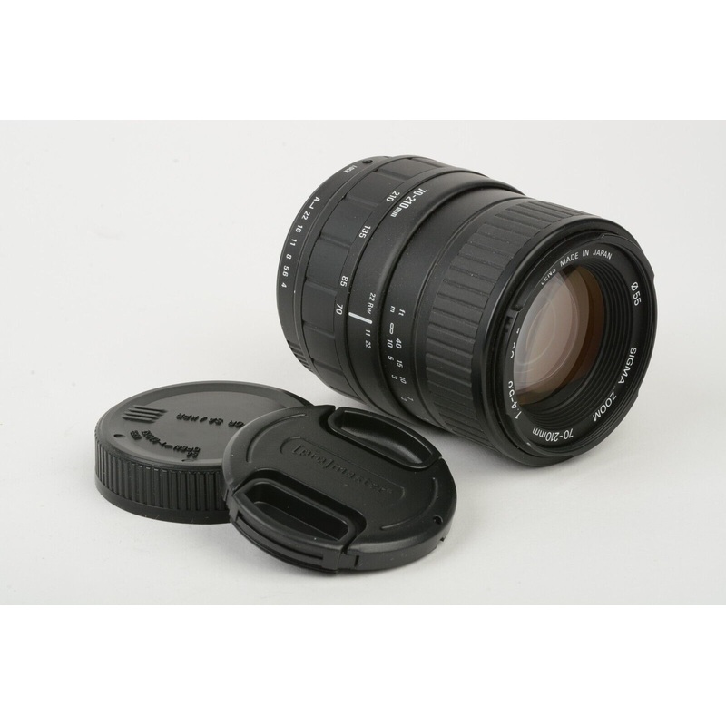 Sigma 70-210mm F4-5.6 UC II Zoom Lens for Sony A Mount / Maxxum, Caps