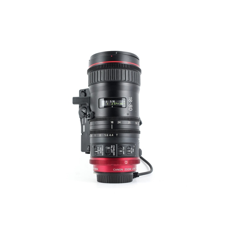 Canon CN-E 18-80mm T4.4 – EF Fit