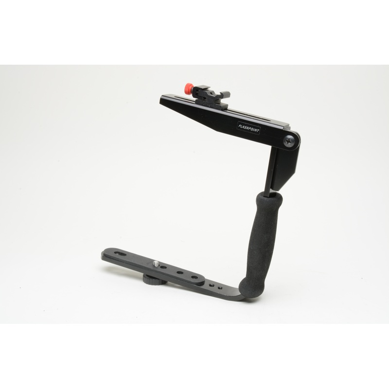 Flashpoint Quick flip 35mm camera flash bracket, Nice & Clean