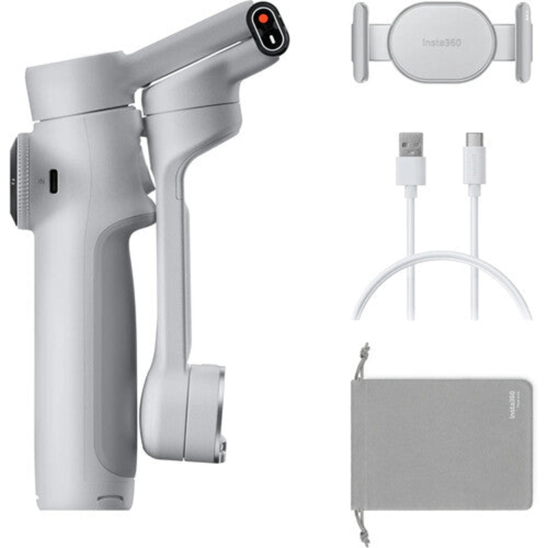 Insta360 Flow 2 Standard Bundle Stone Gray
