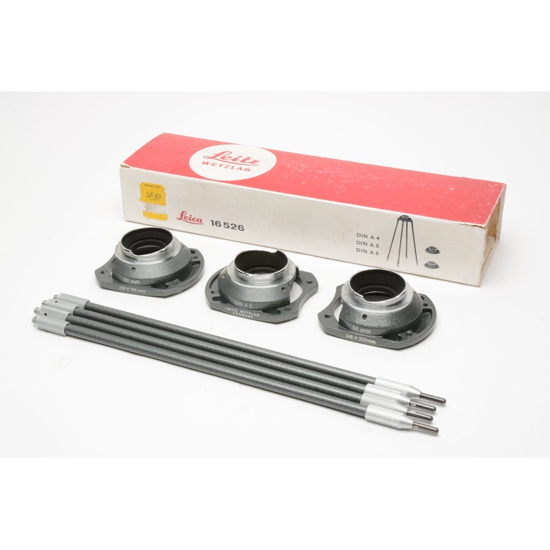 Leica BOOWU-M Copy Stand 16526 w/DIN A4, A5, A6 BOWUM