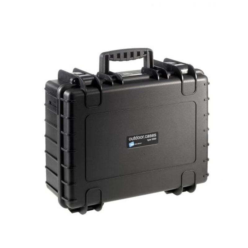 B&W International Type 5000 CASE with Foam  Black