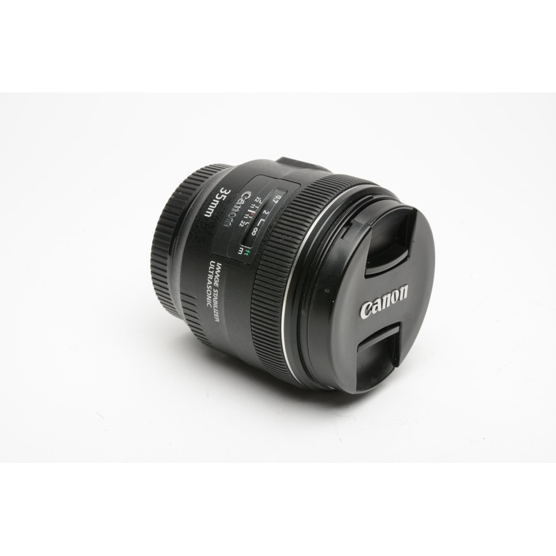 Canon EF 35mm f2 IS USM Lens MFR # 5178B002, Caps, Mint-