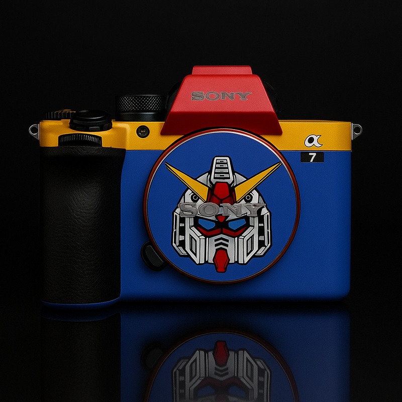 Classic Gundam Colors Camera Wrap – Fits Most Models