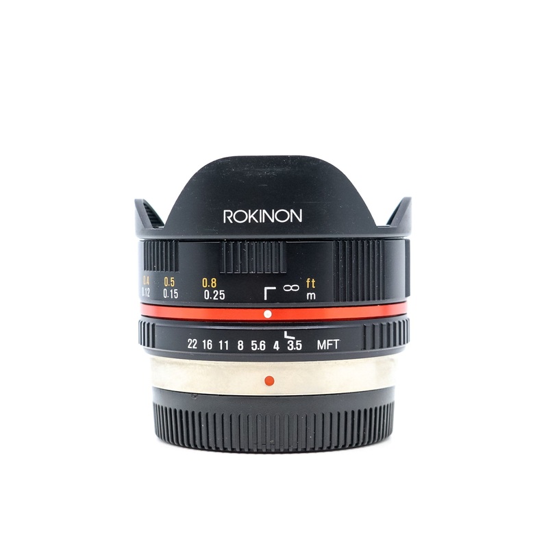 Rokinon 7.5mm f/3.5 UMC Fisheye – Micro Four Thirds Fit