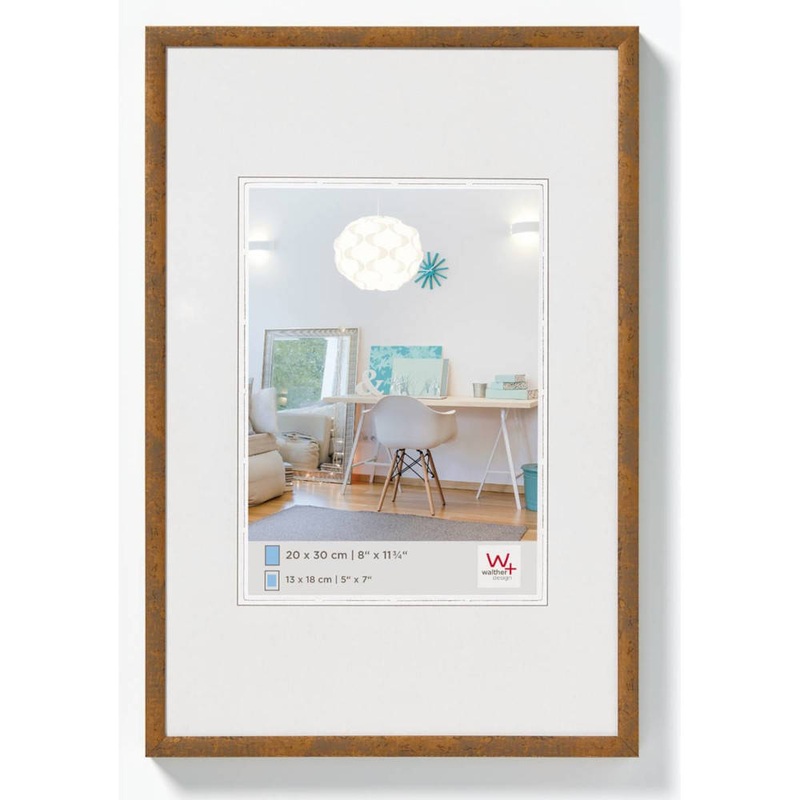 Walther New Lifestyle Photo Frame Taupe 6×4 inch – (Insert 4×2.75 inch)