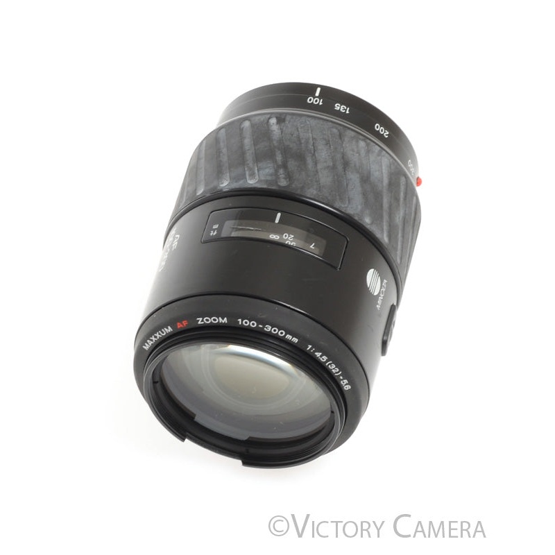 Minolta Maxxum (Sony A) 100-300mm f4.5-5.6 AF Telephoto Zoom Lens  [BAR]