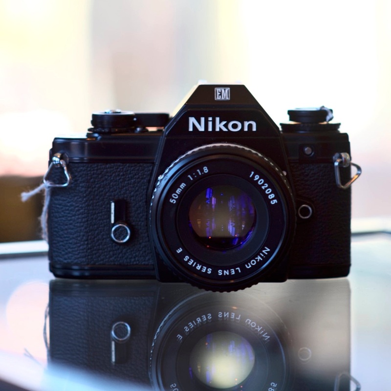 Nikon EM with Nikon Series E 50mm f1.8