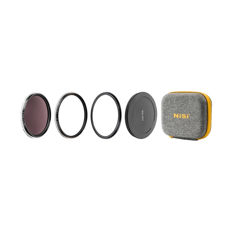 NiSi 82mm Add on Kit for Swift True Color VND 1-5-Stop Kit (4-Stop ND + Black Mist 1/4)