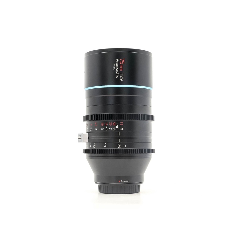 Sirui 75mm T2.9 1.6x Anamorphic – Sony FE Fit