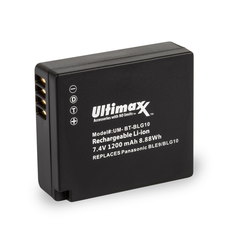 ULTIMAXX Replacement Battery for Panasonic BLE9/BLG10 – 1200mah