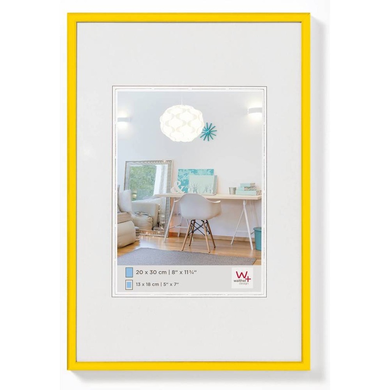 Walther New Lifestyle Photo Frame Yellow 18.11×12.20  inch – (Insert 12×8 inch)