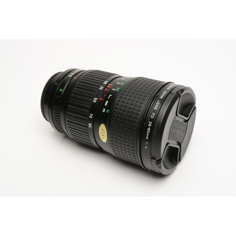Canon NFD 28-85mm f4 2-touch zoom lens w/Macro, clean, nice!