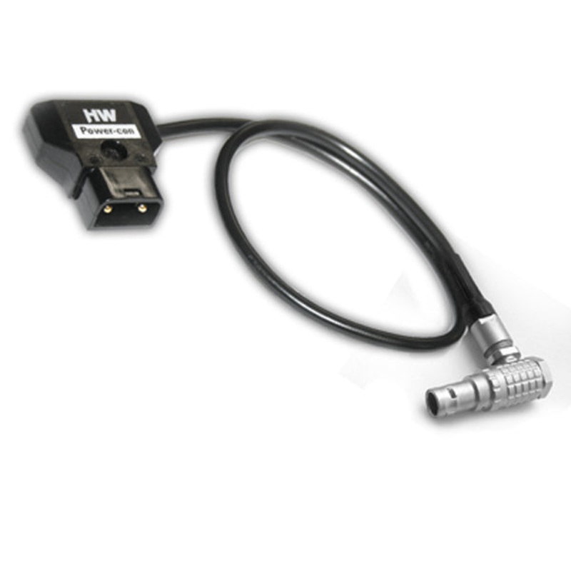 Hawk-Woods LA-69A D-Tap 2pin M to Lemo 0B 2pin M R/A (Bond, Bolt)
