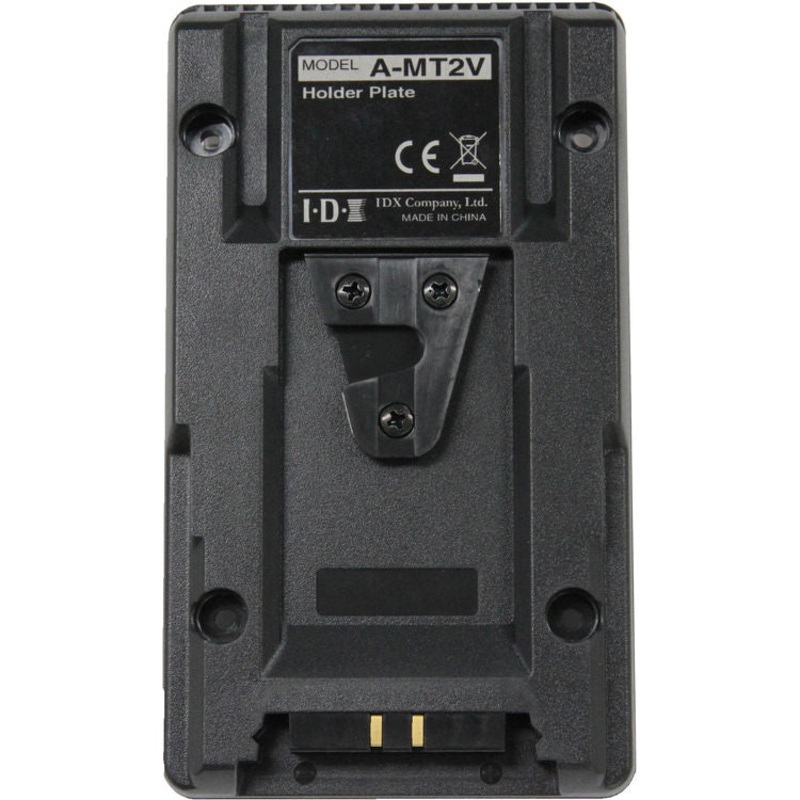 IDX A-MT2V Male V-Mount Adaptor Plate with Digi View