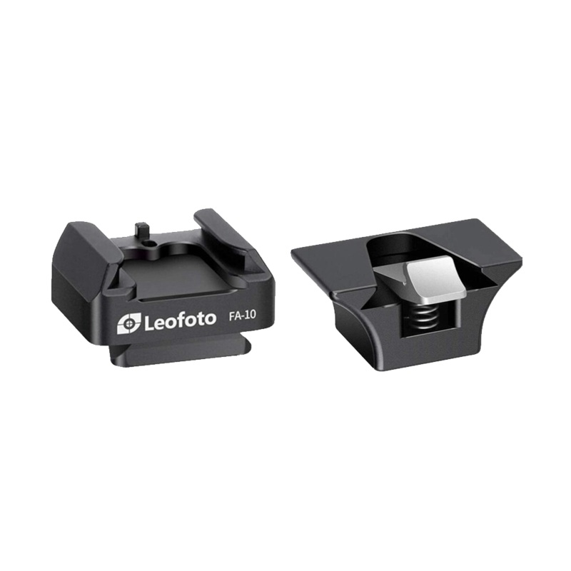 Leofoto FA-12+FA-10 Cold Shoe and Hot Shoe Adapter