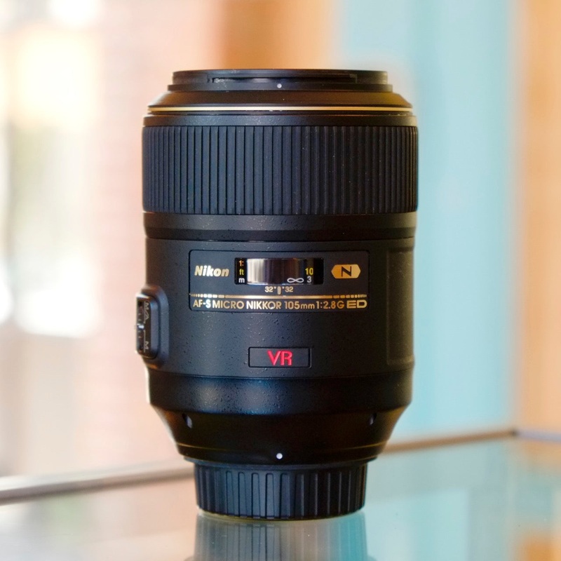 Nikon 105mm f2.8G ED AF-S VR Micro-Nikkor