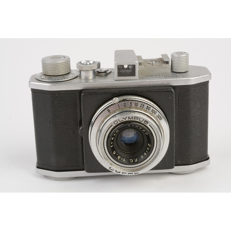 Olympus 35 IV A 35mm Camera w/4cm F3.5 lens & copal shutter, works, *read