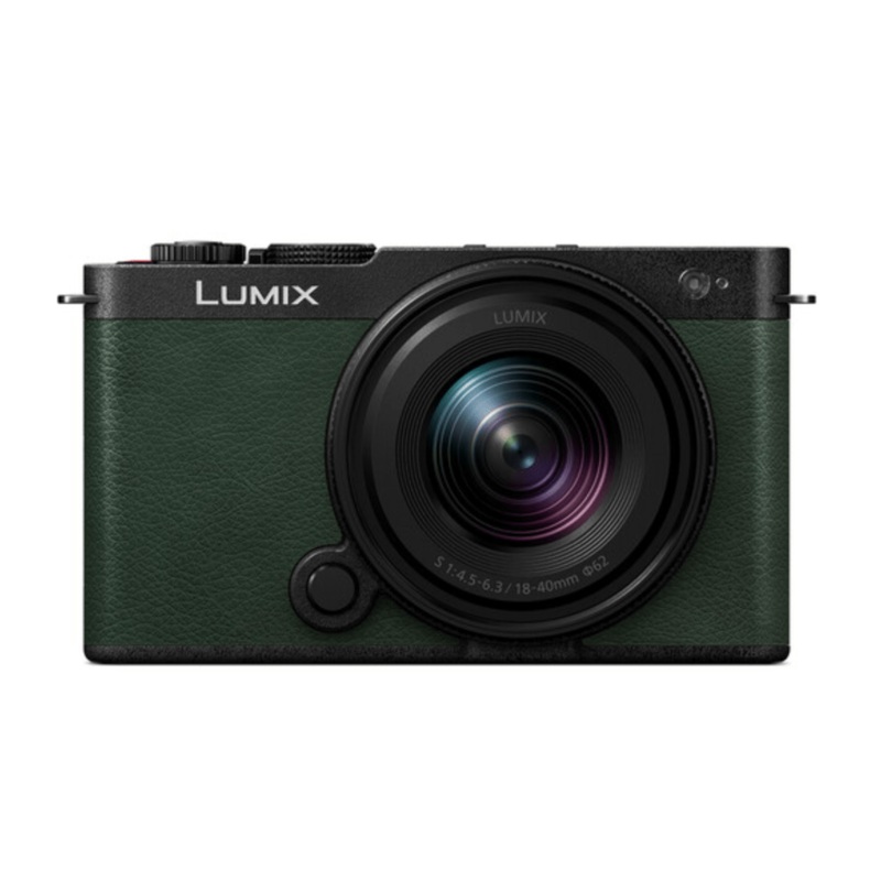 Panasonic Lumix S9 Mirrorless Camera with 18-40mm f/4.5-6.3 Lens (Olive Green)