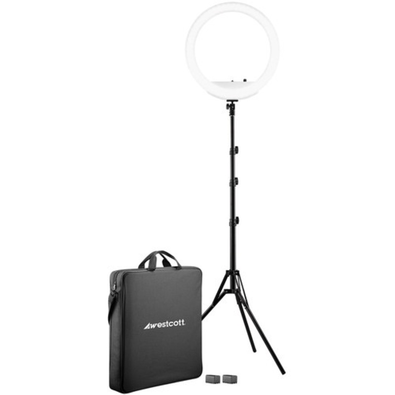Westcott Bi-Color LED Ring Light Kit (18″)