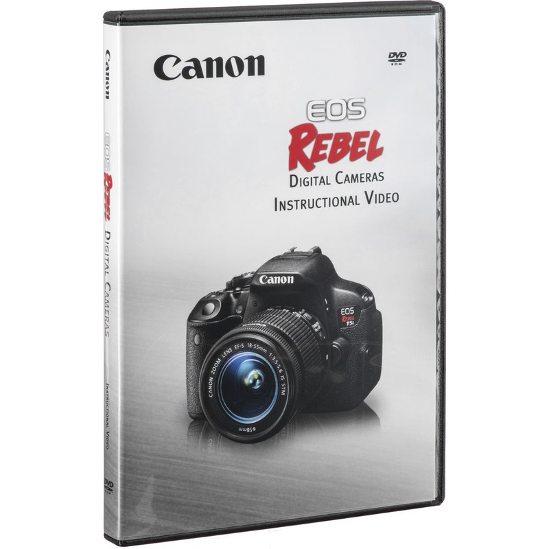 Canon DVD: EOS Rebel Digital Cameras Instructional Video – 0184W177