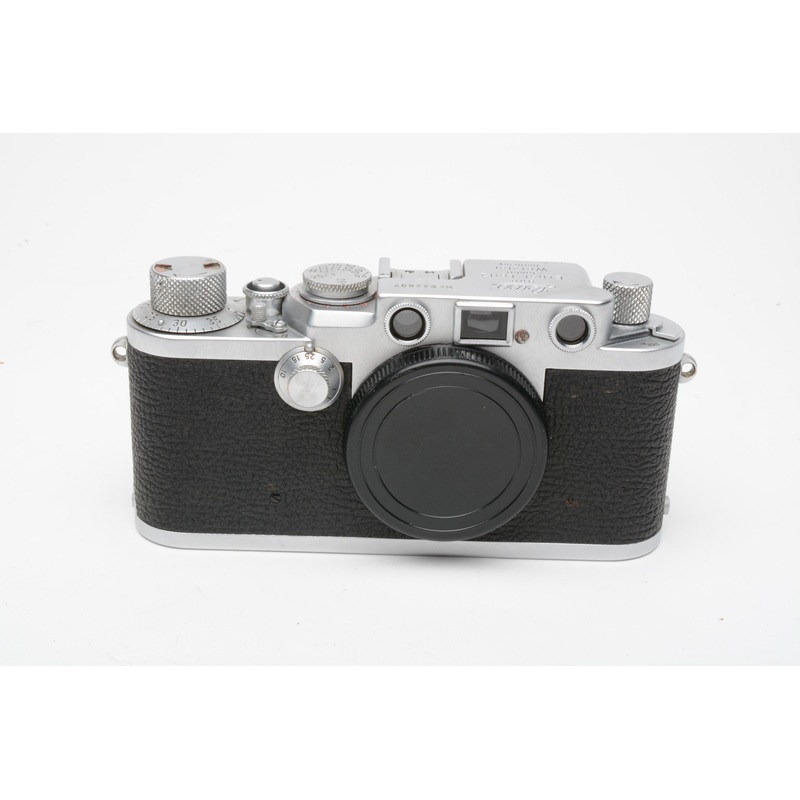 Leica IIIf 35mm rangefinder camera red dial, works great!  Very nice & clean