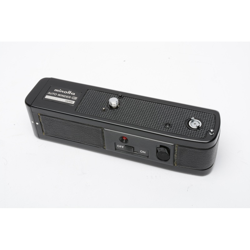 Minolta Auto Winder G for Minolta XG Series 35mm Cameras, Tested, w/Case