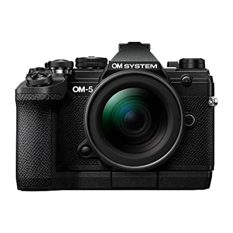 OM System OM-5 Mirrorless Camera with 12-45mm F/4 Pro Lens (Black) NEW 4545350053987 50332193512