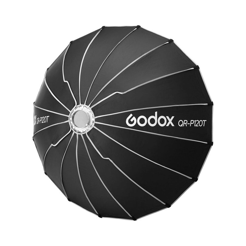 Softbox Parablico Godox QR-P120T 120 cm – Montura Bowens