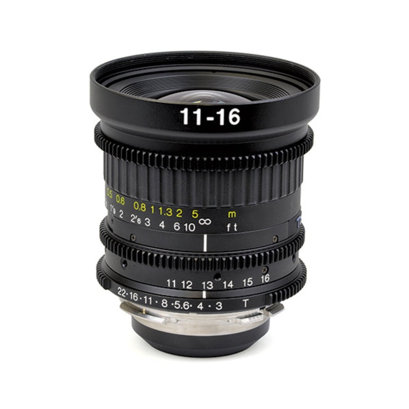 Tokina 11-16mm T3.0 Cinema Lens with PL Mount