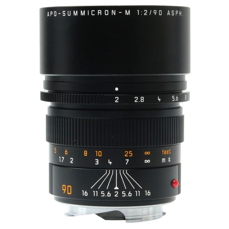 Leica 90mm f2 APO-Summicron-M Asph, Black, Boxed 4614007