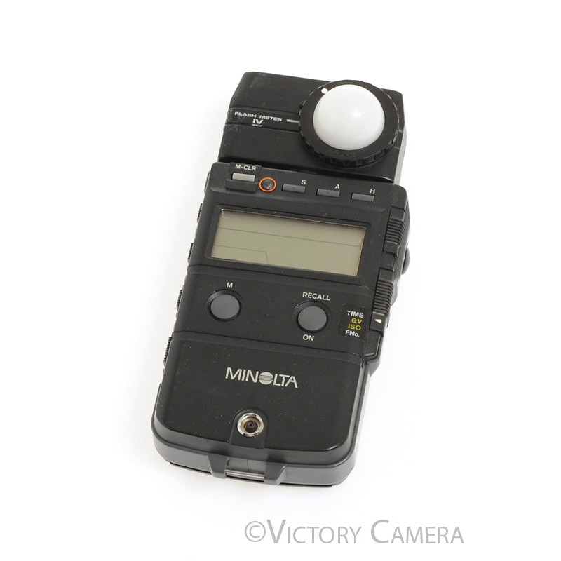 Minolta Flash Meter IV Light Meter / Flash Meter -Accurate- [EXC-]